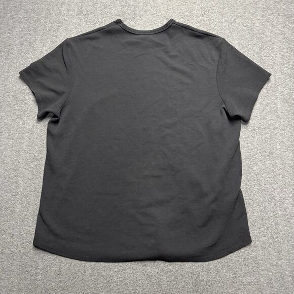 One Bone Bullet Shirt Mens 4XL (3) Black Short Sleeve Wrinkle Free Waffle Tee - Picture 4 of 6
